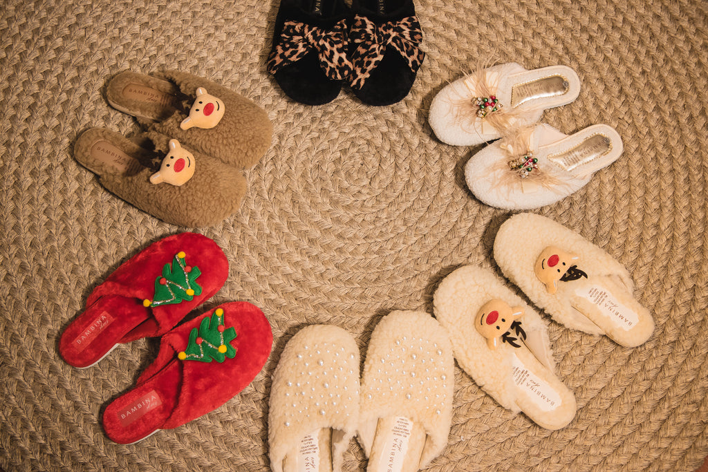 Pantuflas Navideñas Cozy Christmas Tree – Suaves